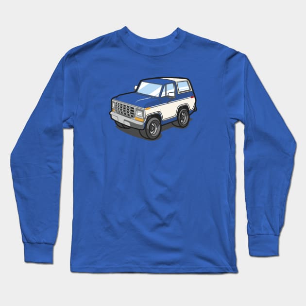 Color Me Outer (Bronco) Long Sleeve T-Shirt by jepegdesign